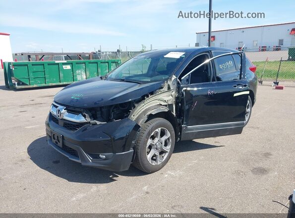7FARW2H57KE021907 2019 HONDA CR-V Черный Вид спереди