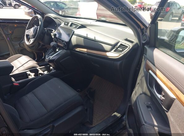 7FARW2H57KE021907 2019 HONDA CR-V Черный Вид салона спереди