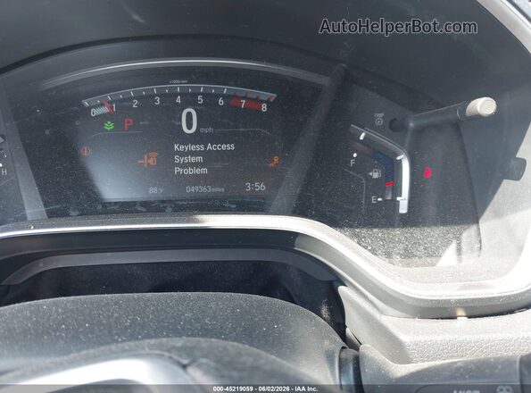 7FARW2H57KE021907 2019 HONDA CR-V Черный Вид задних сидений