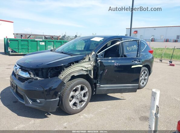 7FARW2H57KE021907 2019 HONDA CR-V Черный Панорамный вид салона 360°