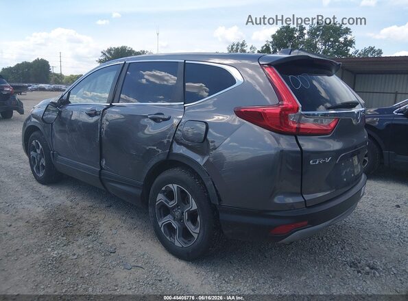 7FARW2H58JE003608 2018 HONDA CR-V Gray უკანა მარცხენა