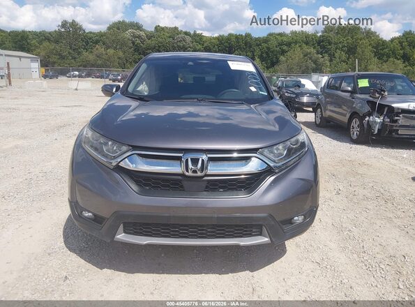7FARW2H58JE003608 2018 HONDA CR-V Gray ხელსაწყოთა პანელის ხედი