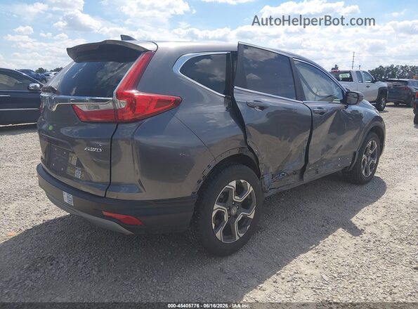 7FARW2H58JE003608 2018 HONDA CR-V Gray უკანა მარჯვენა