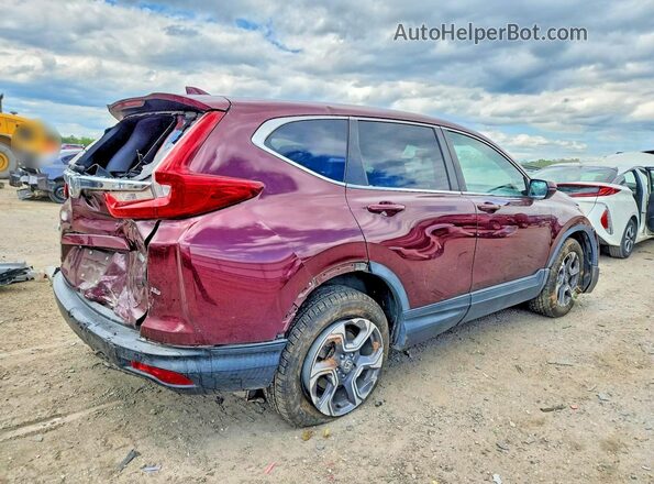 7FARW2H58JE047172 2018 HONDA CR-V Burgundy Задня права чверть