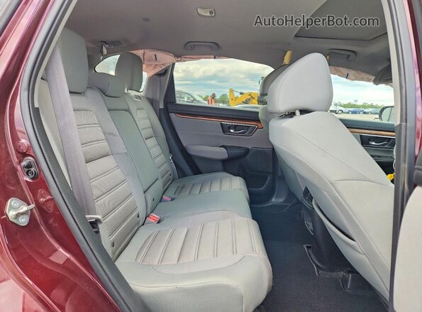 7FARW2H58JE047172 2018 HONDA CR-V Burgundy Вид задньої частини салону