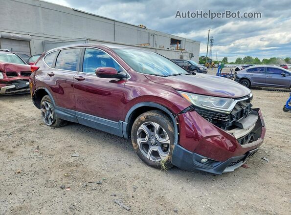 7FARW2H58JE047172 2018 HONDA CR-V Burgundy Передня права чверть