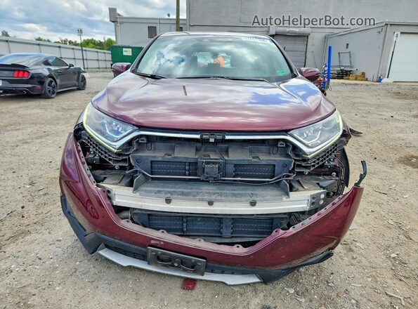 7FARW2H58JE047172 2018 HONDA CR-V Burgundy Вид спереду