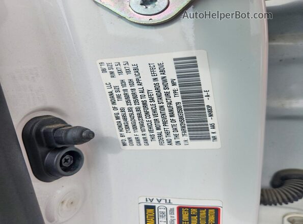 7FARW2H58KE050879 2019 HONDA CR-V White 