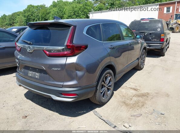 7FARW2H58ME004049 2021 HONDA CR-V Gray Trasero derecho