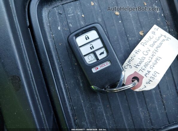 7FARW2H58ME004049 2021 HONDA CR-V Gray Vista del salpicadero