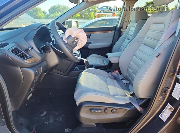 7FARW2H59KE021777 2019 HONDA CR-V Gray Սալոնի դիմացի տեսք
