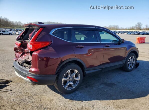 7FARW2H59KE034254 2019 HONDA CR-V Burgundy Задня права чверть