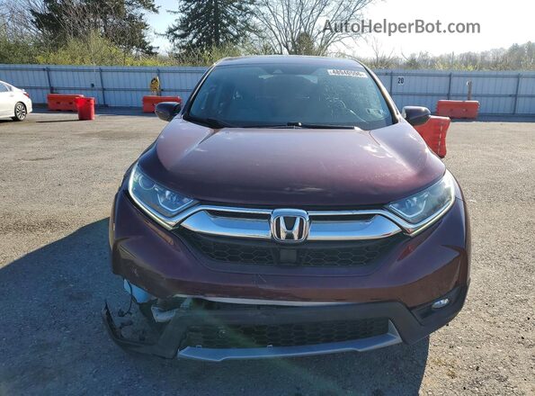 7FARW2H59KE034254 2019 HONDA CR-V Burgundy Вид спереду