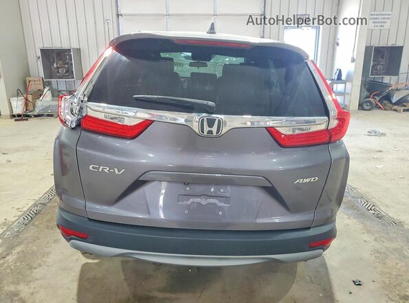 7FARW2H59KE054830 2019 HONDA CR-V Gray უკანა ხედი