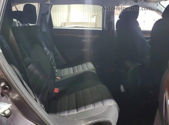 7FARW2H59KE054830 2019 HONDA CR-V Gray უკანა სალონის ხედი