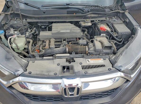 7FARW2H5XJE019616 2018 HONDA CR-V Gray Engine compartment view