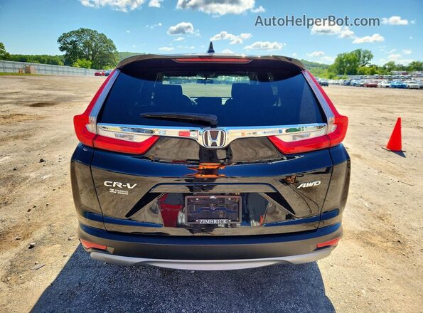 7FARW2H5XKE006818 2019 HONDA CR-V Black Вид ззаду