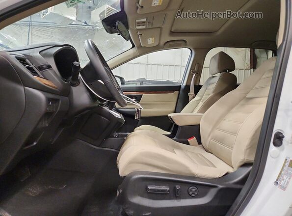 7FARW2H5XNE032078 2022 HONDA CR-V White Widok wnętrza z przodu