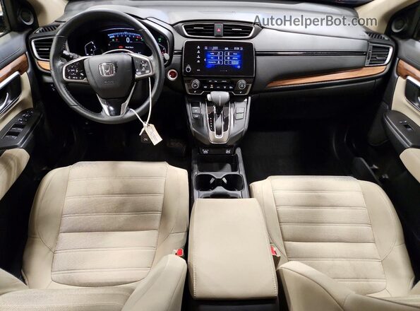7FARW2H5XNE032078 2022 HONDA CR-V White Widok deski rozdzielczej