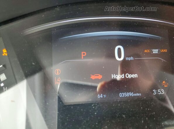 7FARW2H73NE016015 2022 HONDA CR-V Burgundy Instrument cluster view