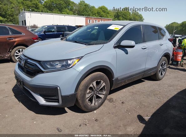 7FARW2H75ME030349 2021 HONDA CR-V Light Blue წინა მარცხენა ხედი სამი მეოთხედიდან