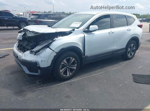 7FARW2H77ME027615 2021 HONDA CR-V White Առջևի ձախ երեք քառորդ տեսարան
