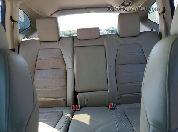 7FARW2H80JE029503 2018 HONDA CR-V Black Vista de los asientos traseros
