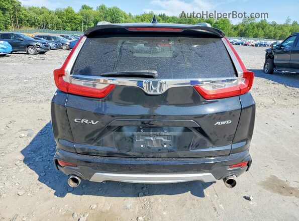 7FARW2H80JE029503 2018 HONDA CR-V Black Vista trasera