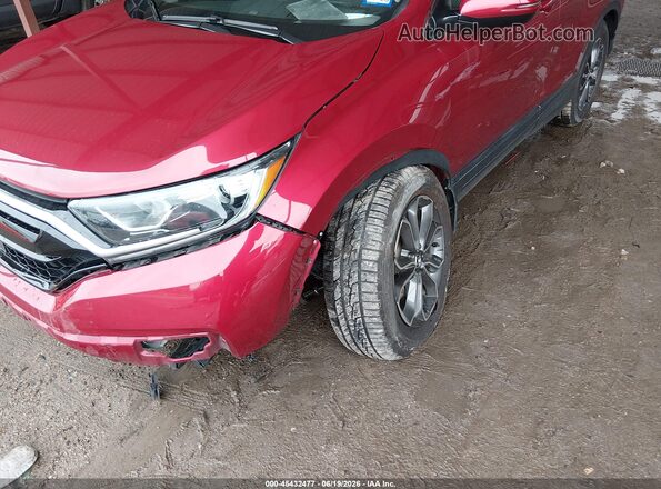 7FARW2H80NE037221 2022 HONDA CR-V Красный Вид спереди