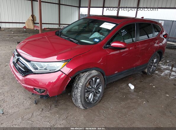 7FARW2H80NE037221 2022 HONDA CR-V Красный Передняя левая четверть