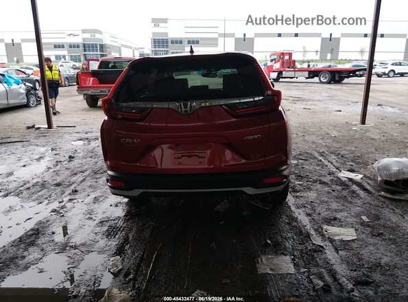 7FARW2H80NE037221 2022 HONDA CR-V Красный 