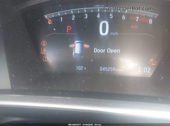 7FARW2H80NE037221 2022 HONDA CR-V Красный 