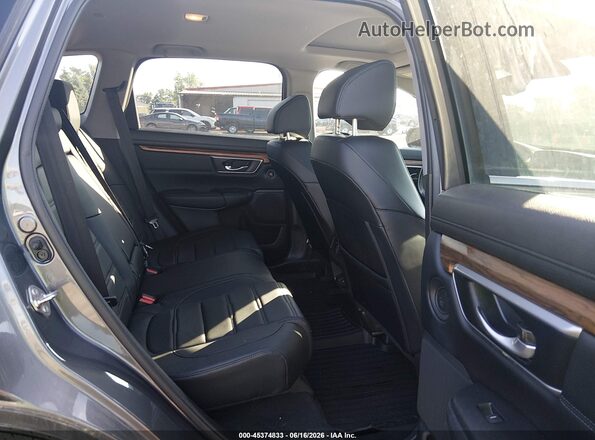 7FARW2H81JE053566 2018 HONDA CR-V Gray Widok naklejki z numerem VIN