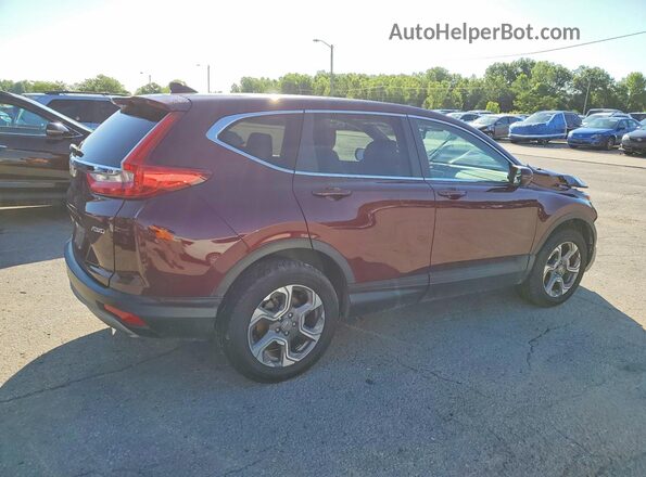 7FARW2H81KE020150 2019 HONDA CR-V Burgundy Հետևի աջ