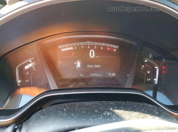7FARW2H81KE020150 2019 HONDA CR-V Burgundy Սարքավորումների վահանակի տեսք