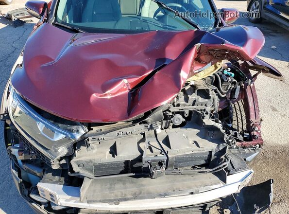 7FARW2H81KE020150 2019 HONDA CR-V Burgundy Շարժիչի բաժամունքի տեսք