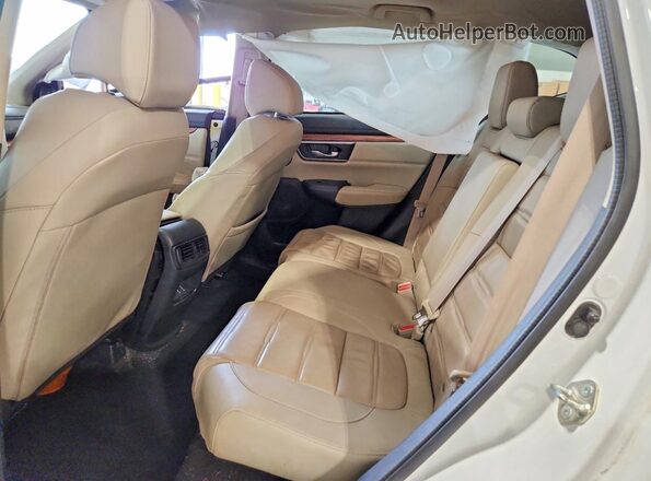 7FARW2H81LE015015 2020 HONDA CR-V White Vista interior trasera