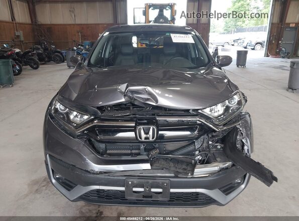 7FARW2H81ME007160 2021 HONDA CR-V Gray ხელსაწყოთა პანელის ხედი