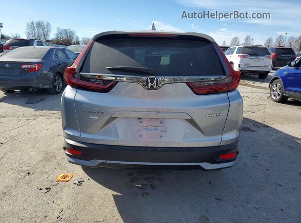 7FARW2H81NE020895 2022 HONDA CR-V Silver Հետևի տեսք
