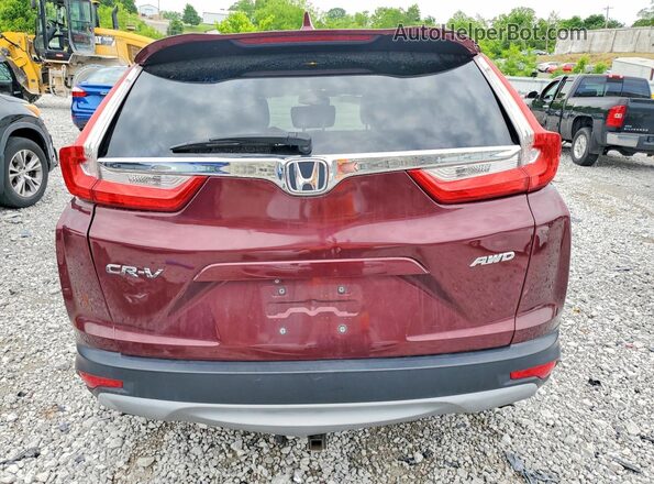 7FARW2H82JE010208 2018 HONDA CR-V Темно-бордовый Вид сзади