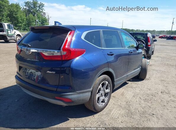 7FARW2H82JE071851 2018 HONDA CR-V Blue Հետևի աջ