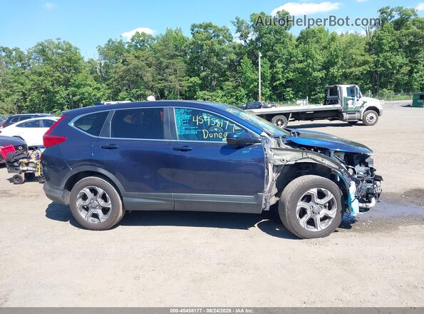 7FARW2H82JE071851 2018 HONDA CR-V Blue Սալոնի հետևի տեսք