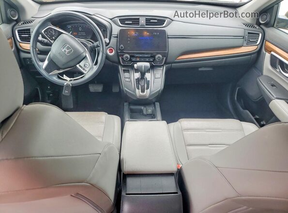 7FARW2H82JE085054 2018 HONDA CR-V Burgundy Widok deski rozdzielczej