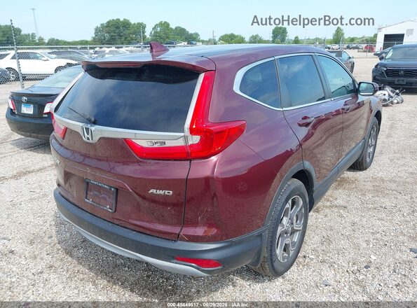7FARW2H82JE103388 2018 HONDA CR-V Maroon უკანა მარჯვენა