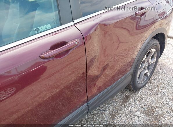 7FARW2H82JE103388 2018 HONDA CR-V Maroon წინა ხედი