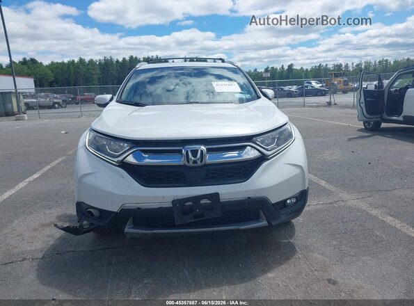 7FARW2H82KE053416 2019 HONDA CR-V White ხელსაწყოთა პანელის ხედი