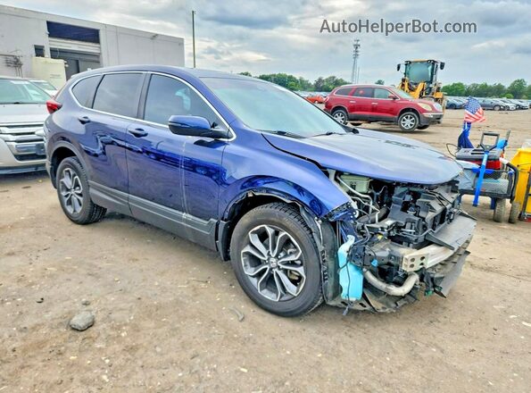 7FARW2H82LE007649 2020 HONDA CR-V Blue 