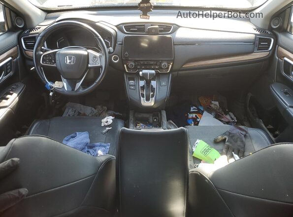 7FARW2H83JE048238 2018 HONDA CR-V Green Dashboard view
