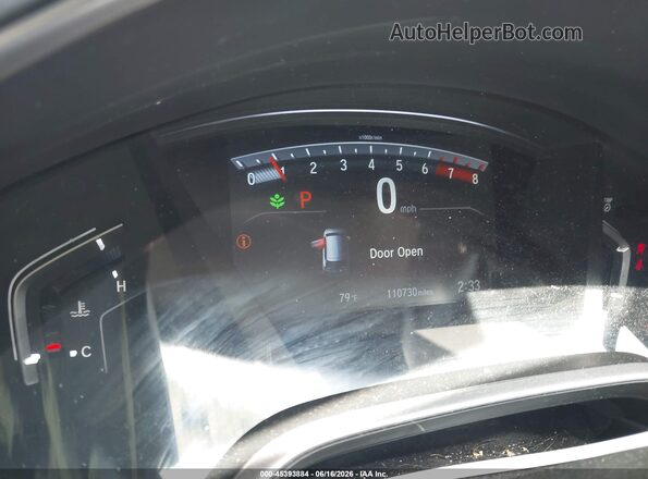 7FARW2H83JE070272 2018 HONDA CR-V Gray Вид задніх сидінь
