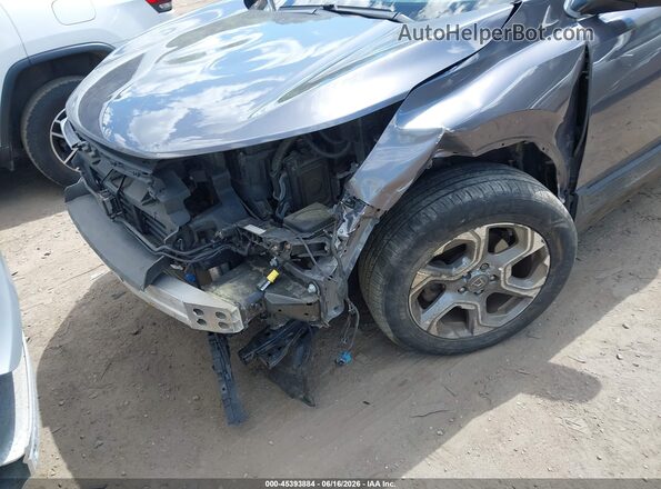 7FARW2H83JE070272 2018 HONDA CR-V Gray Вид спереду